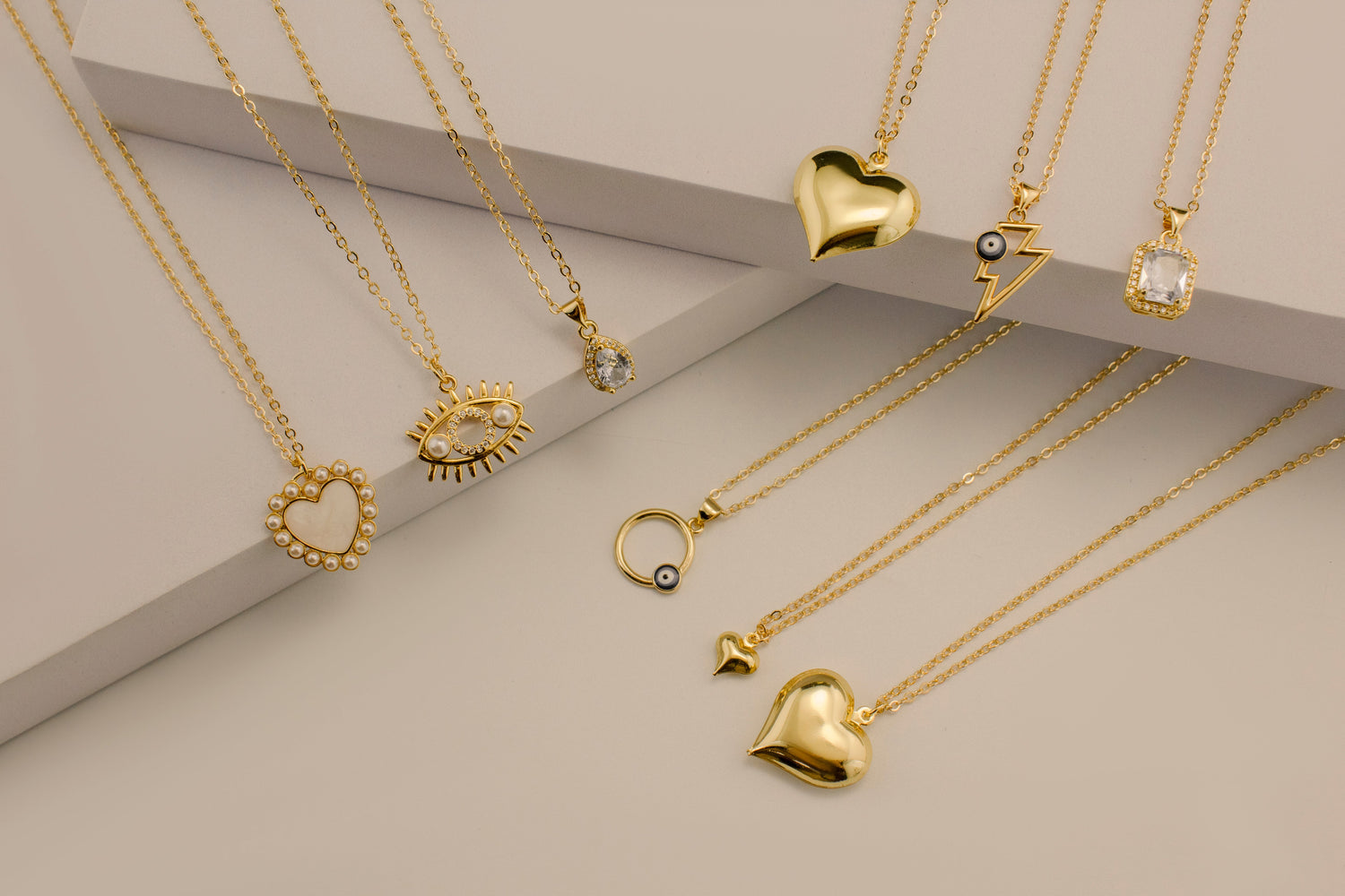 Gold-plated-Modern-Necklaces